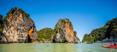 Koh Hong Adası'nda Kano