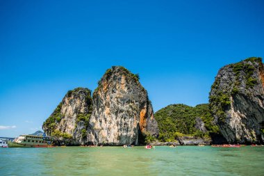 Koh Hong Adası'nda Kano