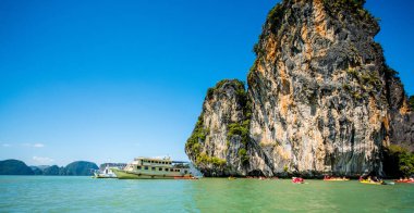 Koh Hong Adası'nda Kano
