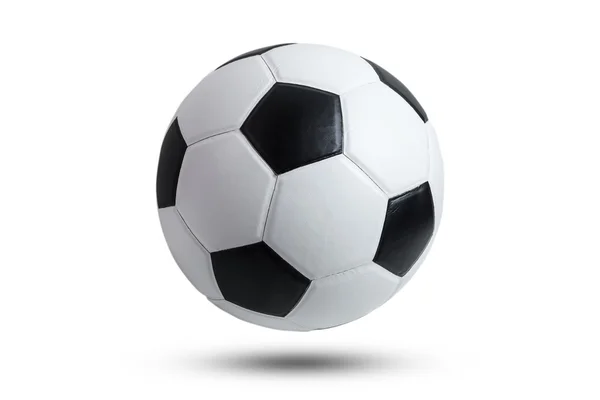 Fotbal izolat pe alb — Fotografie, imagine de stoc