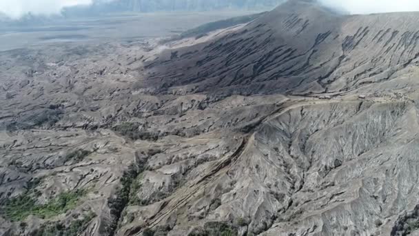 Krater des Bromo-Vulkans, Ostjava, Indonesien — Stockvideo