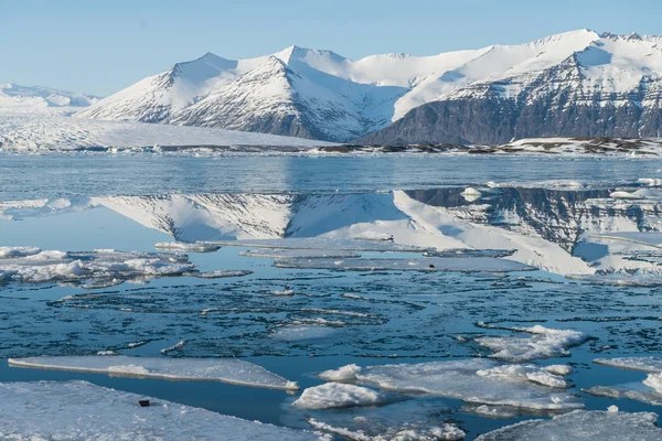 冰岛冰川景观 — 图库照片
