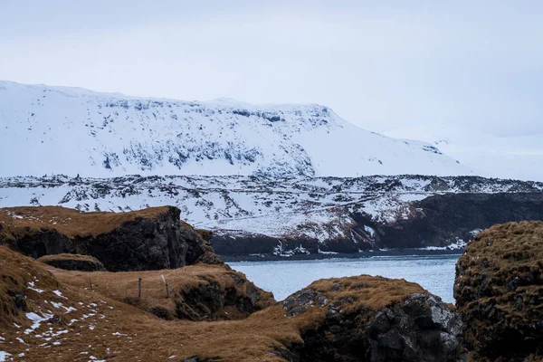 Snaefellsnes félsziget táj, Izland — Stock Fotó