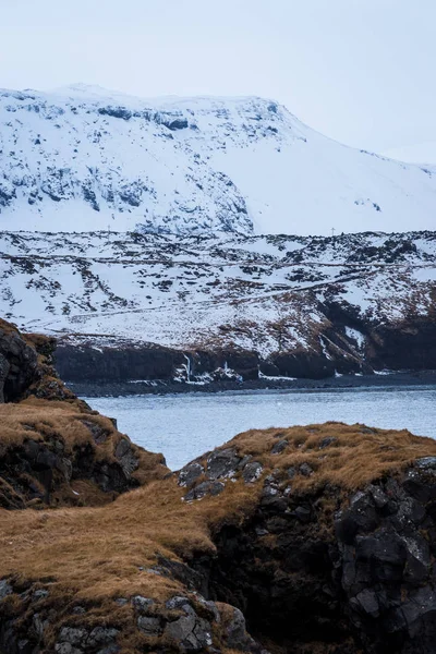 Krajobraz półwyspu Snæfellsnes, Islandia — Zdjęcie stockowe