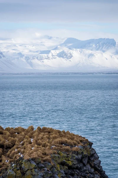 Snaefellsnes poloostrova krajiny, Island — Stock fotografie