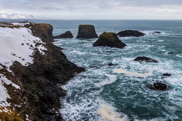 Krajobraz półwyspu Snæfellsnes, Islandia — Zdjęcie stockowe