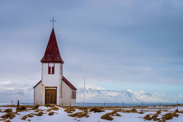 古老的教堂，在冰岛 Snaefellsnes 半岛 — 图库照片