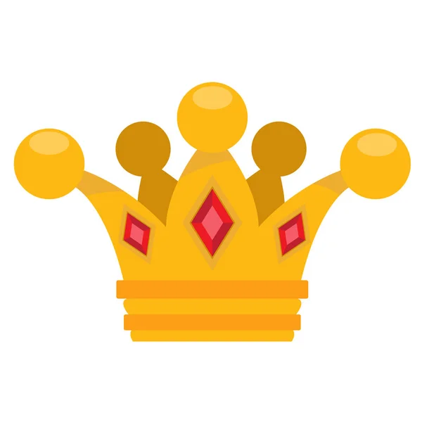 Logo couronne or — Image vectorielle