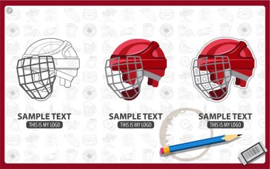 Hokey kask, buz hokeyi