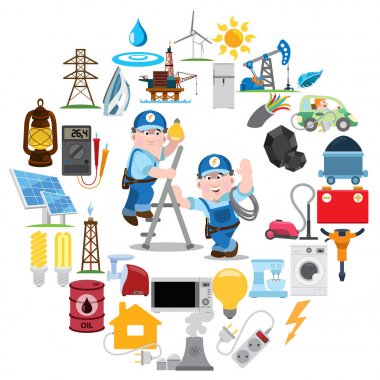 Enerji web simgeler