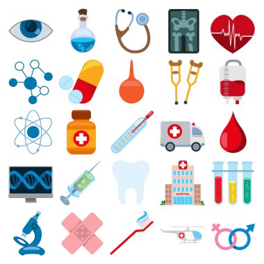 Hastane Icons set
