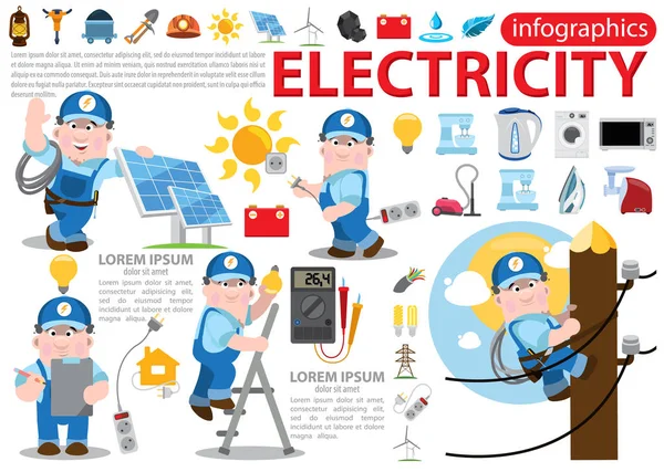 Иконки Energetics Web — стоковый вектор