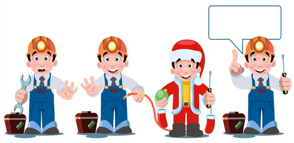 Teknisi Listrik Stok Vektor Ilustrasi Teknisi Listrik Bebas Royalti Depositphotos