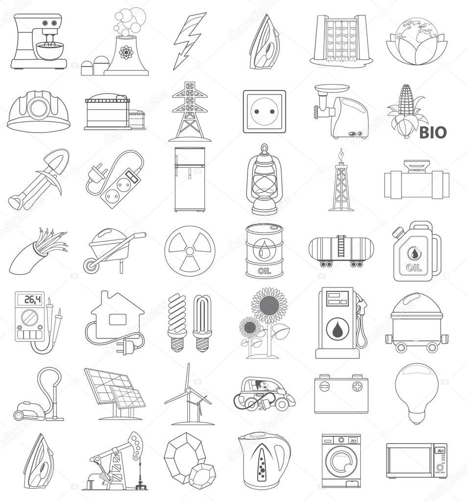 Energetics web icons