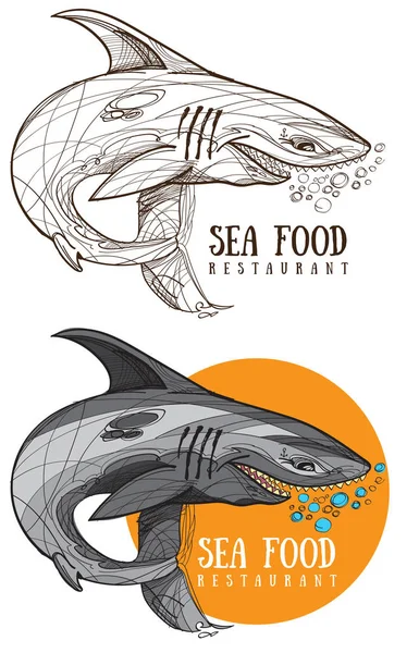 Logotipo de peixe —  Vetores de Stock