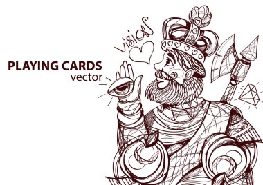 Download King Of Hearts Free Vector Eps Cdr Ai Svg Vector Illustration Graphic Art