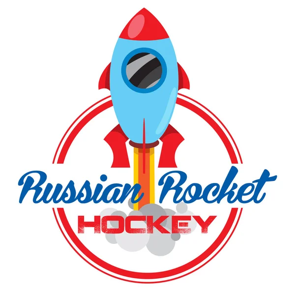 The logo of the hockey club — Stock Vector