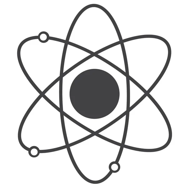 O símbolo e núcleos atômicos — Vetor de Stock