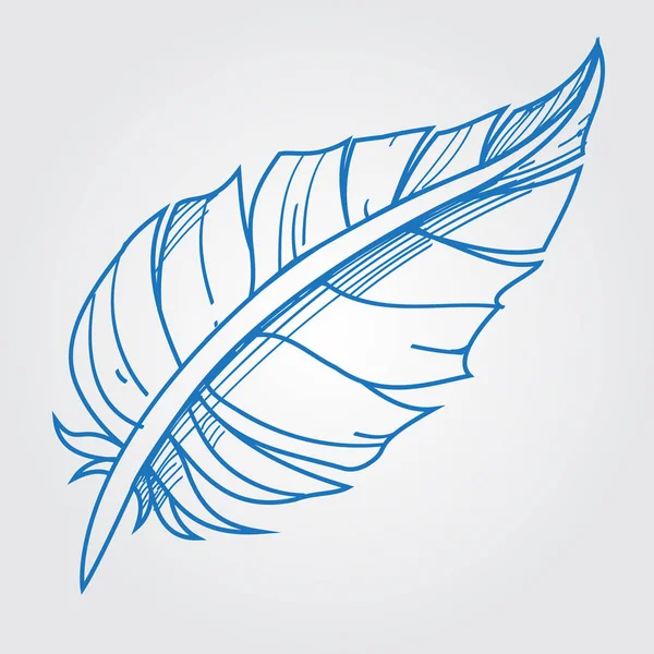 Download Feather drawing outline | Feather logo. Outline drawing ...