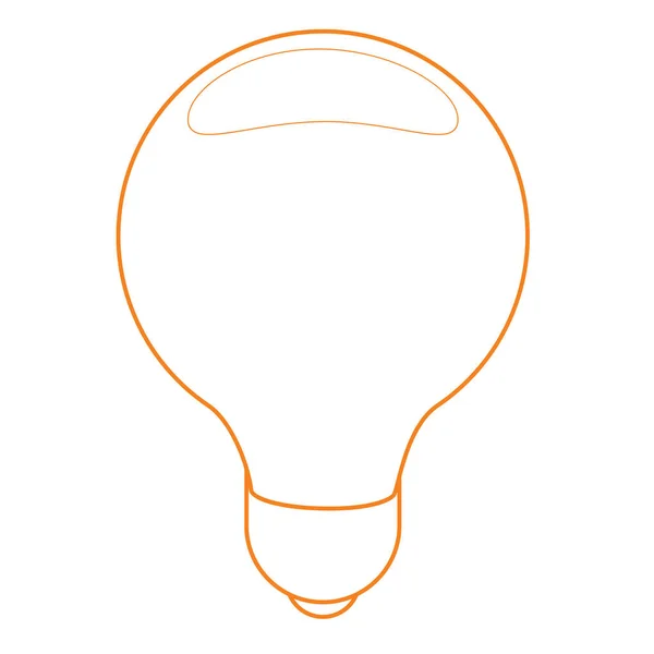 Light bulb icon — Stock Vector