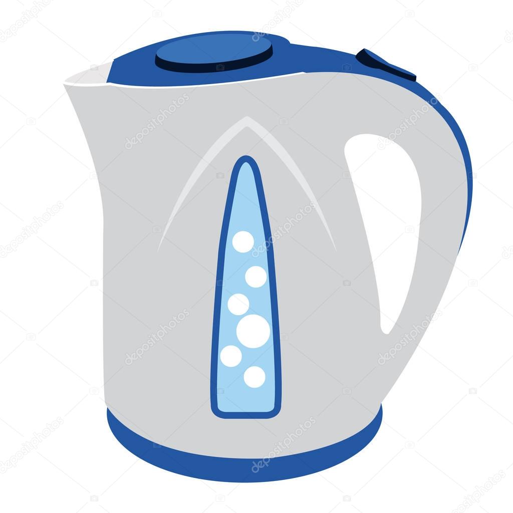 Electric kettle icon.