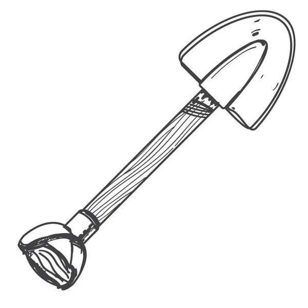 Иконка для лопаты . — стоковый вектор