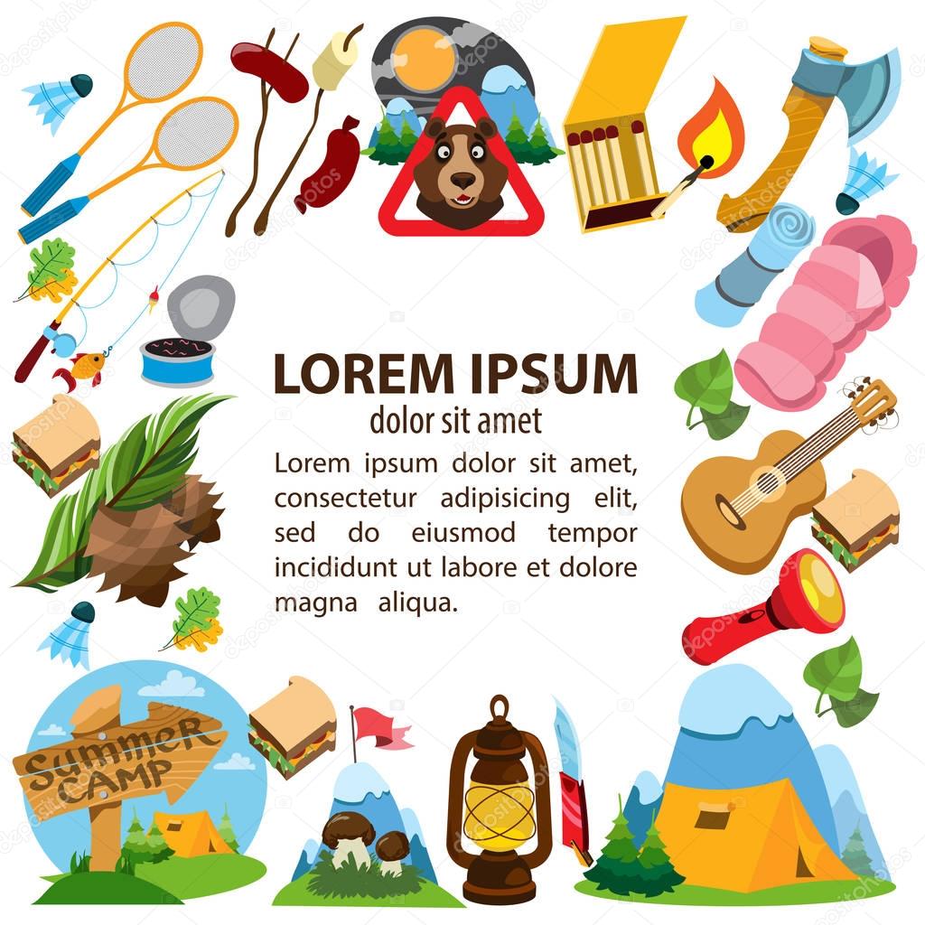 Set in the tourism theme. Travel logos.