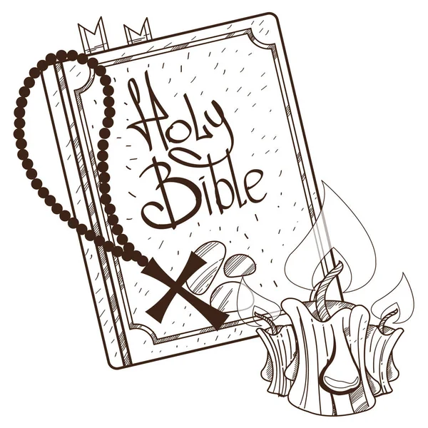 Logo simple Bible — Image vectorielle