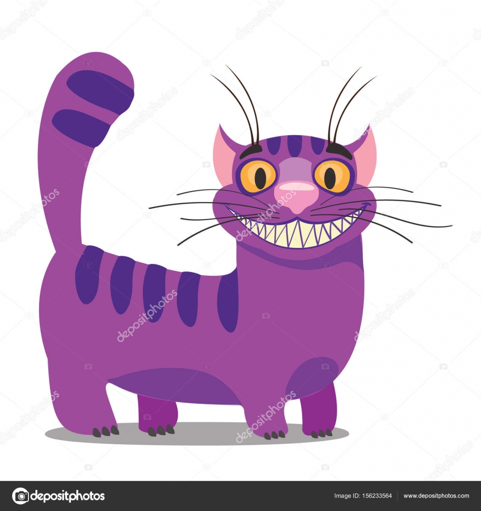 Bajka Kot Z Cheshire Grafika Wektorowa Filkusto 156233564