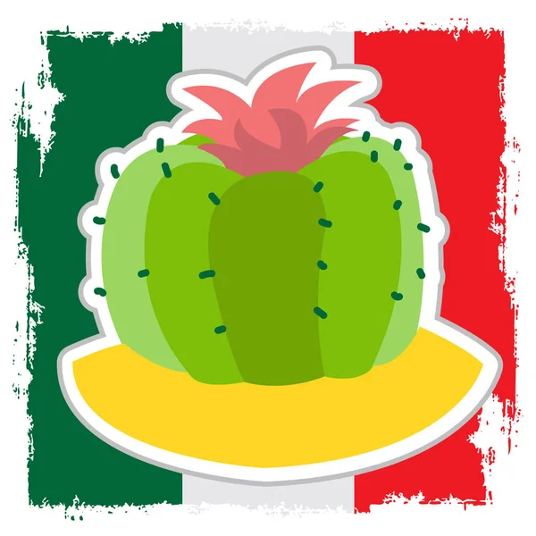 Ikona zielonego kaktusa — Wektor stockowy