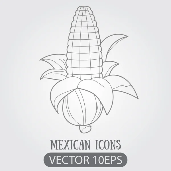 Ear of corn logo. — Stock Vector © filkusto 149576962