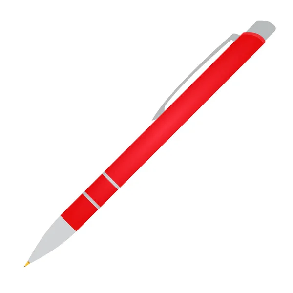 Kuličkové pero ikona — Stockový vektor