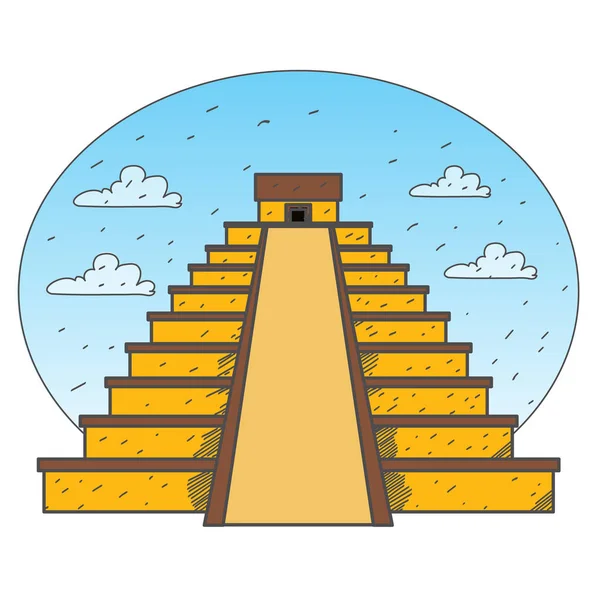 Pirámide de teotihuacan Imágenes Vectoriales, Gráfico Vectorial de Pirámide  de teotihuacan | Depositphotos