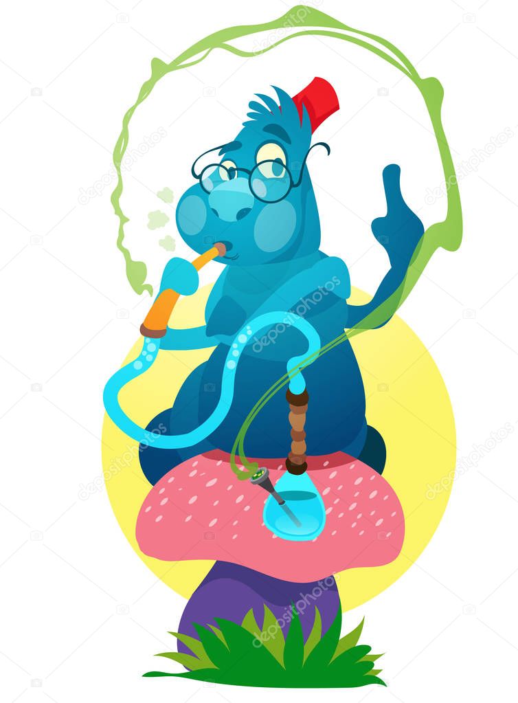 Featured image of post Alice In Wonderland Caterpillar On Mushroom Drawing