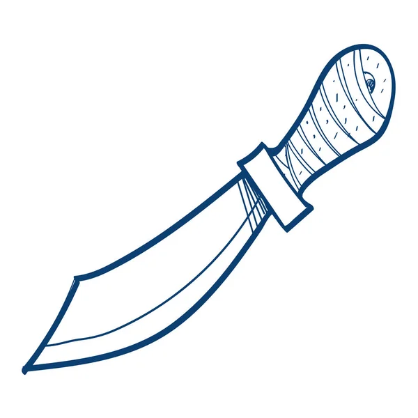 Machete ikonra. Design elem — Stock Vector