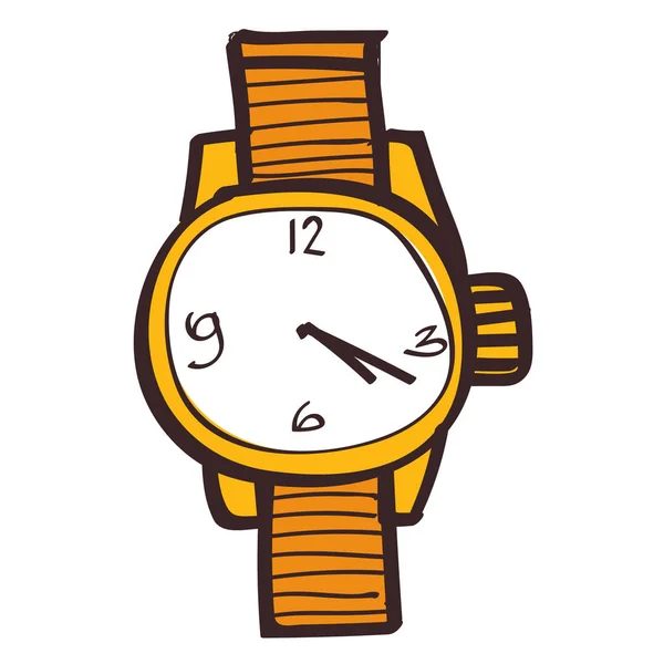 腕時計アート カラー — ストックベクタ