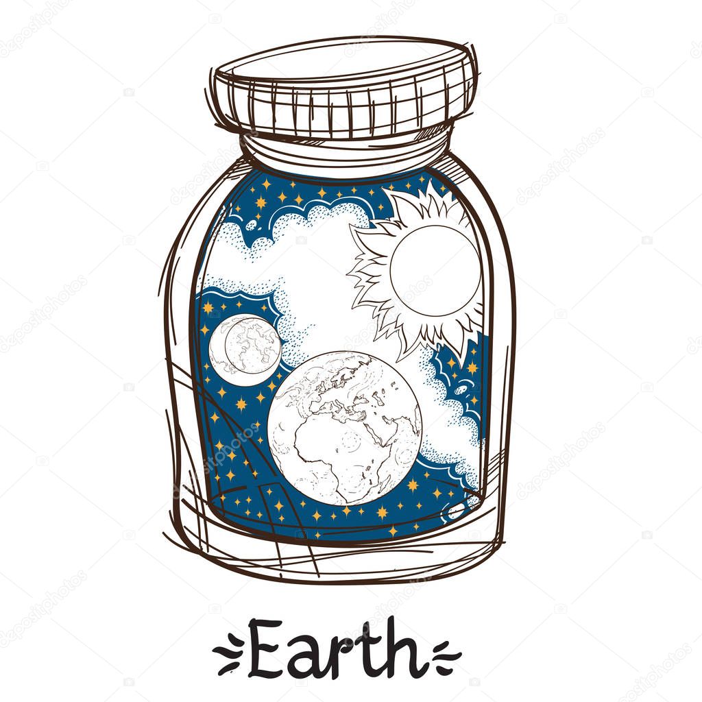 design of Earth icon
