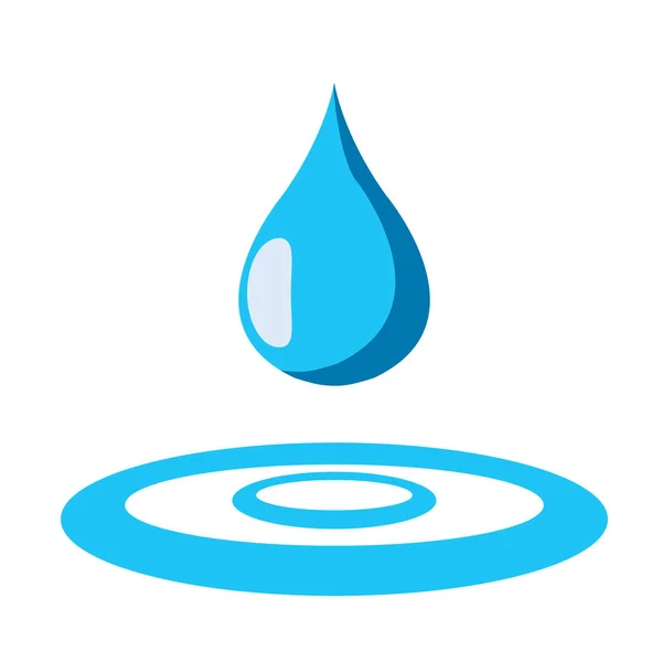 Desenho do ícone de água —  Vetores de Stock