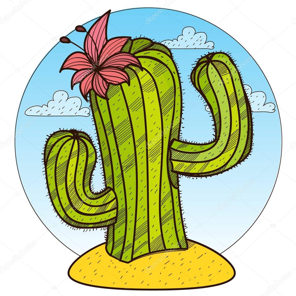 design of Cactus logo