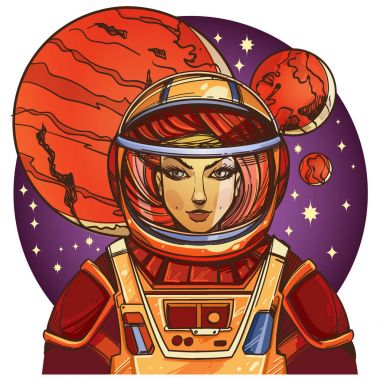 Kadın astronot. Kozmik Güzellik