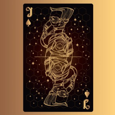 Spades iskambil özgün tasarımı ile Valesi.