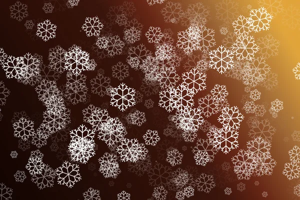 Сніжинка в чорно-помаранчевому кольорі абстрактний фон — стокове фото