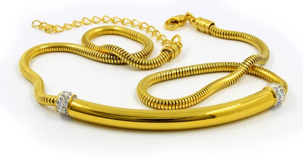 Goldkette für Frauen - Luxusgeschenk — Stockfoto
