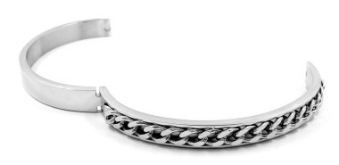 Ladies Jewelry Bracelet - Stainless Steel clipart