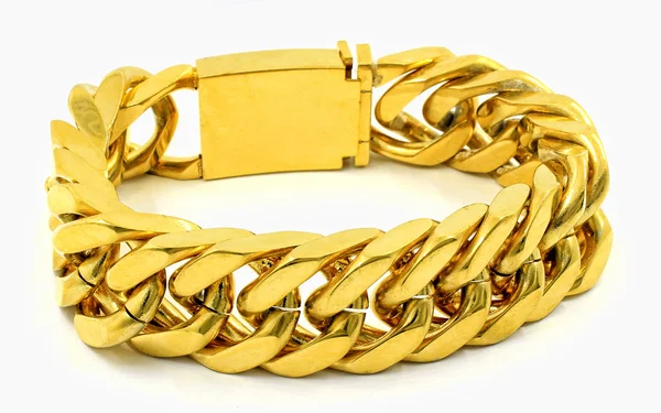 Bracelet en or - Acier inoxydable — Photo
