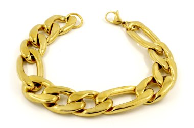 Erkekler - Gümüş altın için büyük bilezik