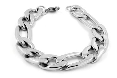 Erkekler - Gümüş altın için büyük bilezik