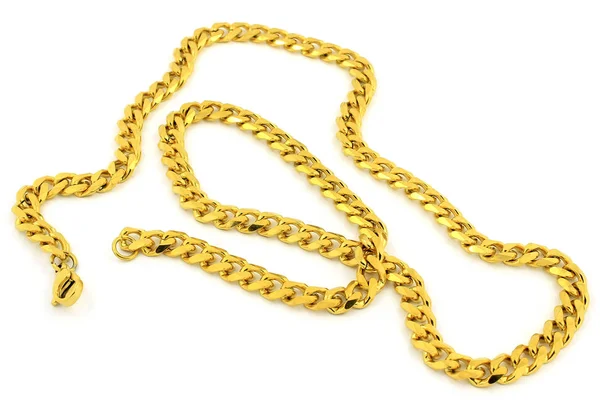 Gioielli in oro - Collana — Foto Stock