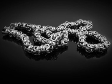 Erkekler - lüks takı - paslanmaz çelik zincir