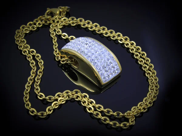 Mücevher - kadınlar için lüks kolye — Stok fotoğraf